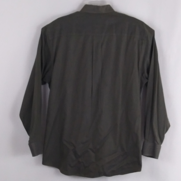 Jos. A. Bank green button up shirt men size L - Picture 2 of 4